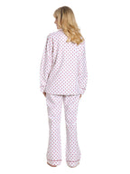Womens Premium 100% Cotton Flannel Pajama Sleepwear Set pajama-sets La Vie Bien Womens Premium 100% Cotton Flannel Pajama Sleepwear Set