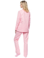 Womens Premium 100% Cotton Flannel Pajama Sleepwear Set pajama-sets La Vie Bien Womens Premium 100% Cotton Flannel Pajama Sleepwear Set