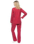 Womens Premium 100% Cotton Flannel Pajama Sleepwear Set pajama-sets La Vie Bien Womens Premium 100% Cotton Flannel Pajama Sleepwear Set