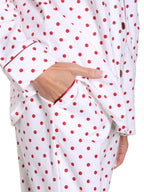 Womens Premium 100% Cotton Flannel Pajama Sleepwear Set pajama-sets La Vie Bien Womens Premium 100% Cotton Flannel Pajama Sleepwear Set