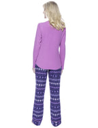 Womens Premium 100% Cotton Flannel/Thermal Loungewear Set pajama-sets La Vie Bien Womens Premium 100% Cotton Flannel/Thermal Loungewear Set