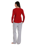 Womens Premium 100% Cotton Flannel/Thermal Loungewear Set pajama-sets La Vie Bien Womens Premium 100% Cotton Flannel/Thermal Loungewear Set