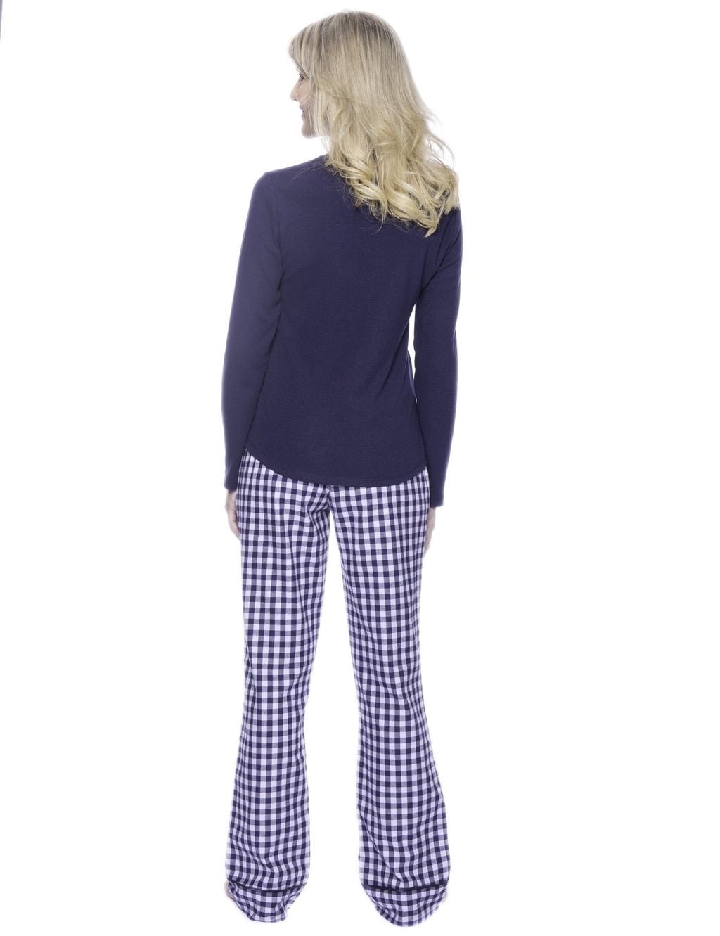 Womens Premium 100% Cotton Flannel/Thermal Loungewear Set pajama-sets La Vie Bien Womens Premium 100% Cotton Flannel/Thermal Loungewear Set