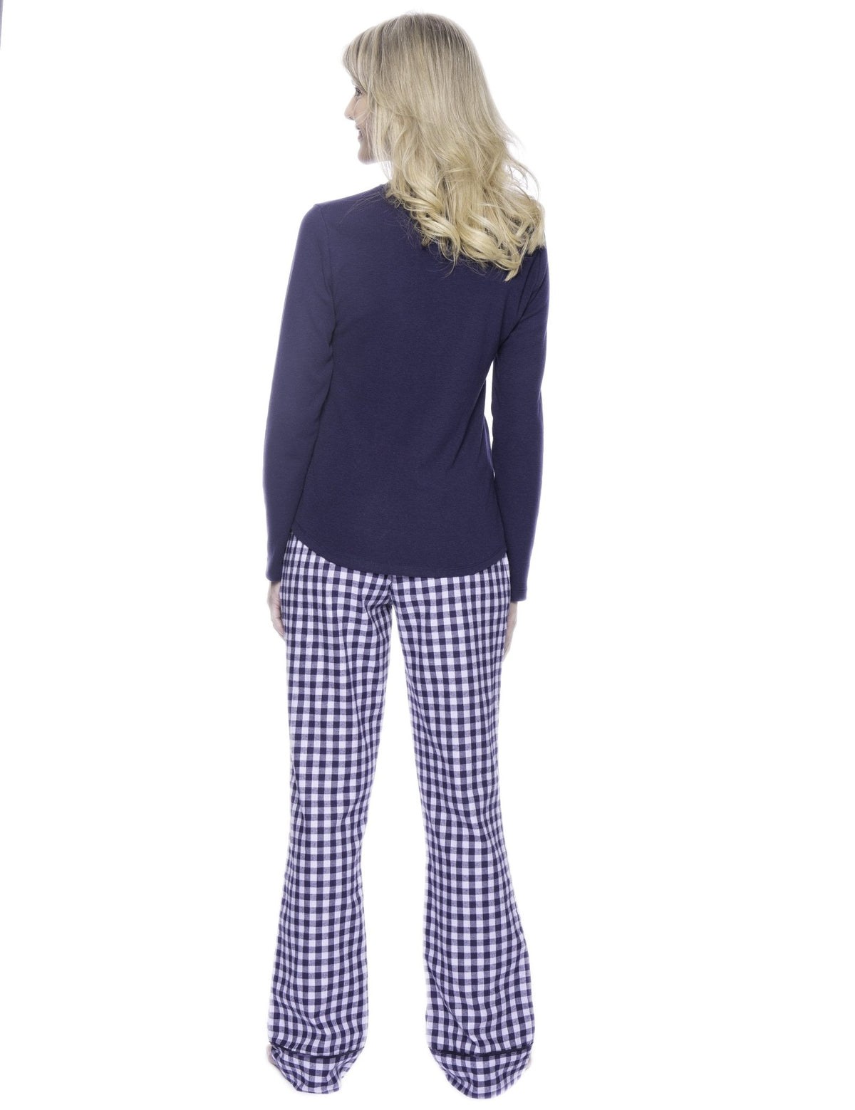 Womens Premium 100% Cotton Flannel/Thermal Loungewear Set pajama-sets La Vie Bien Womens Premium 100% Cotton Flannel/Thermal Loungewear Set