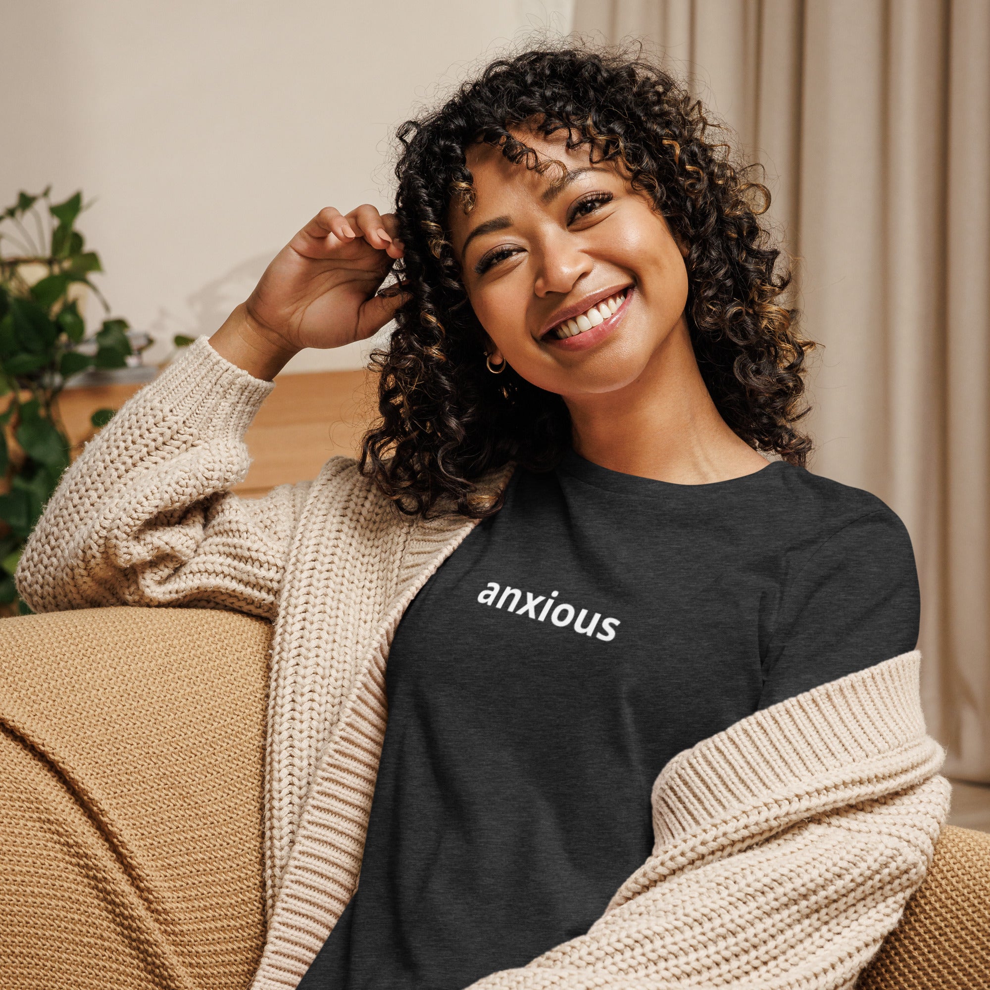 Women's anxious tee