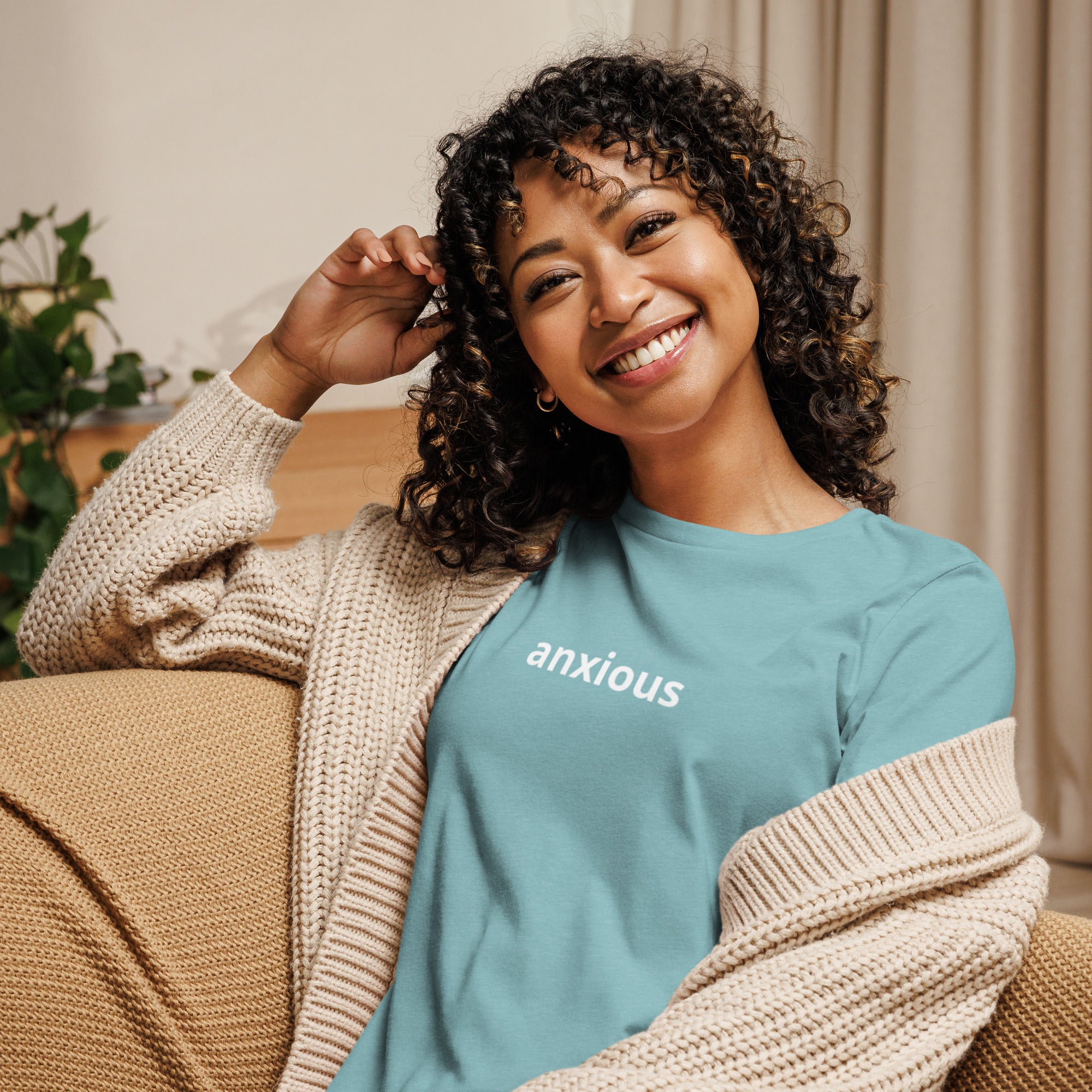 Women's anxious tee