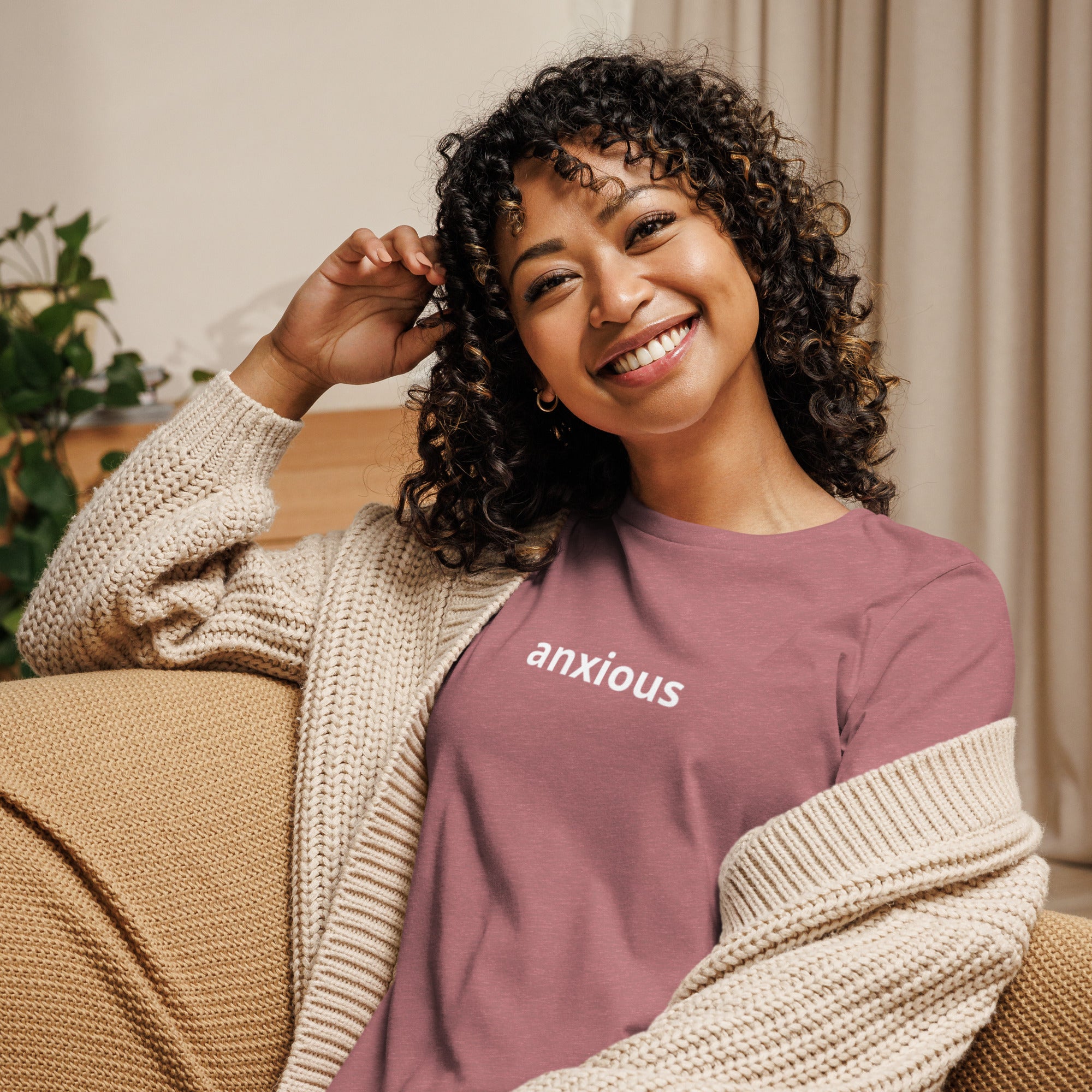 Women's anxious tee