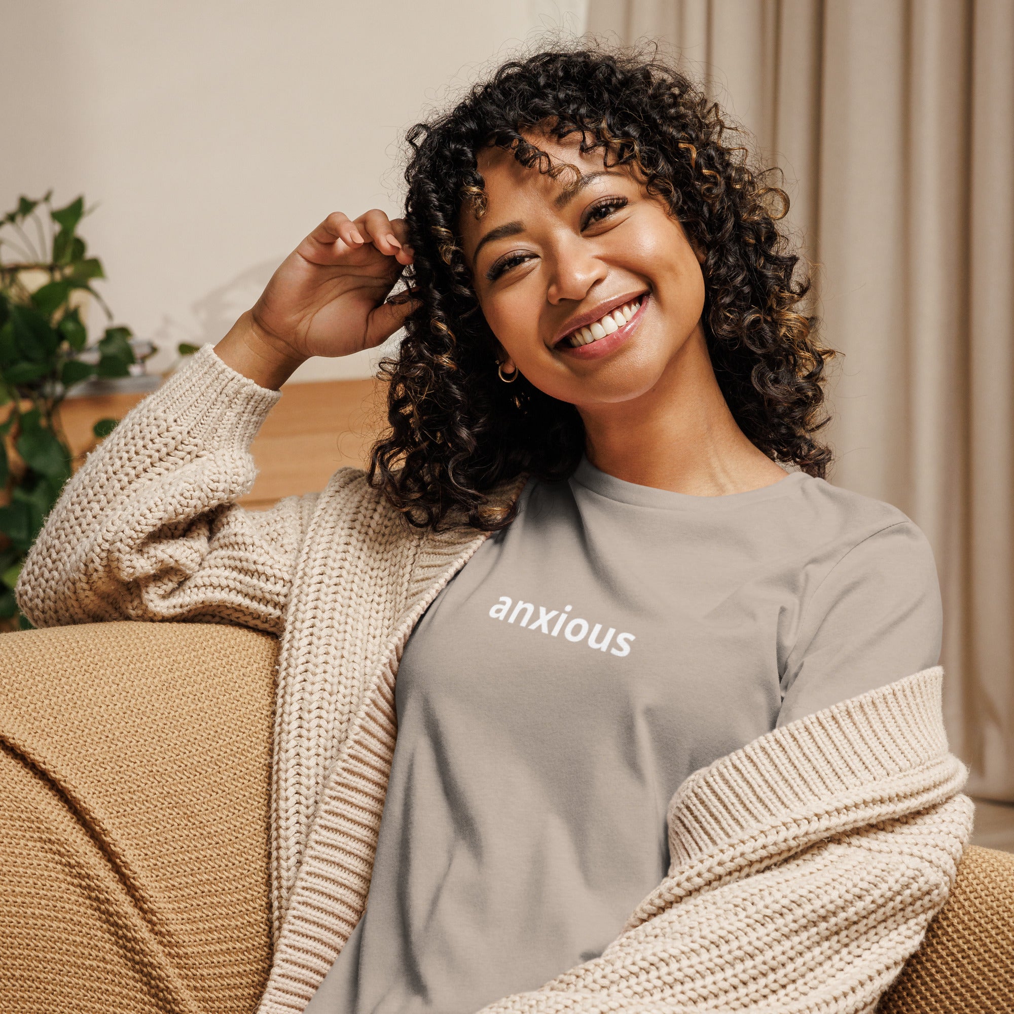 Women's anxious tee