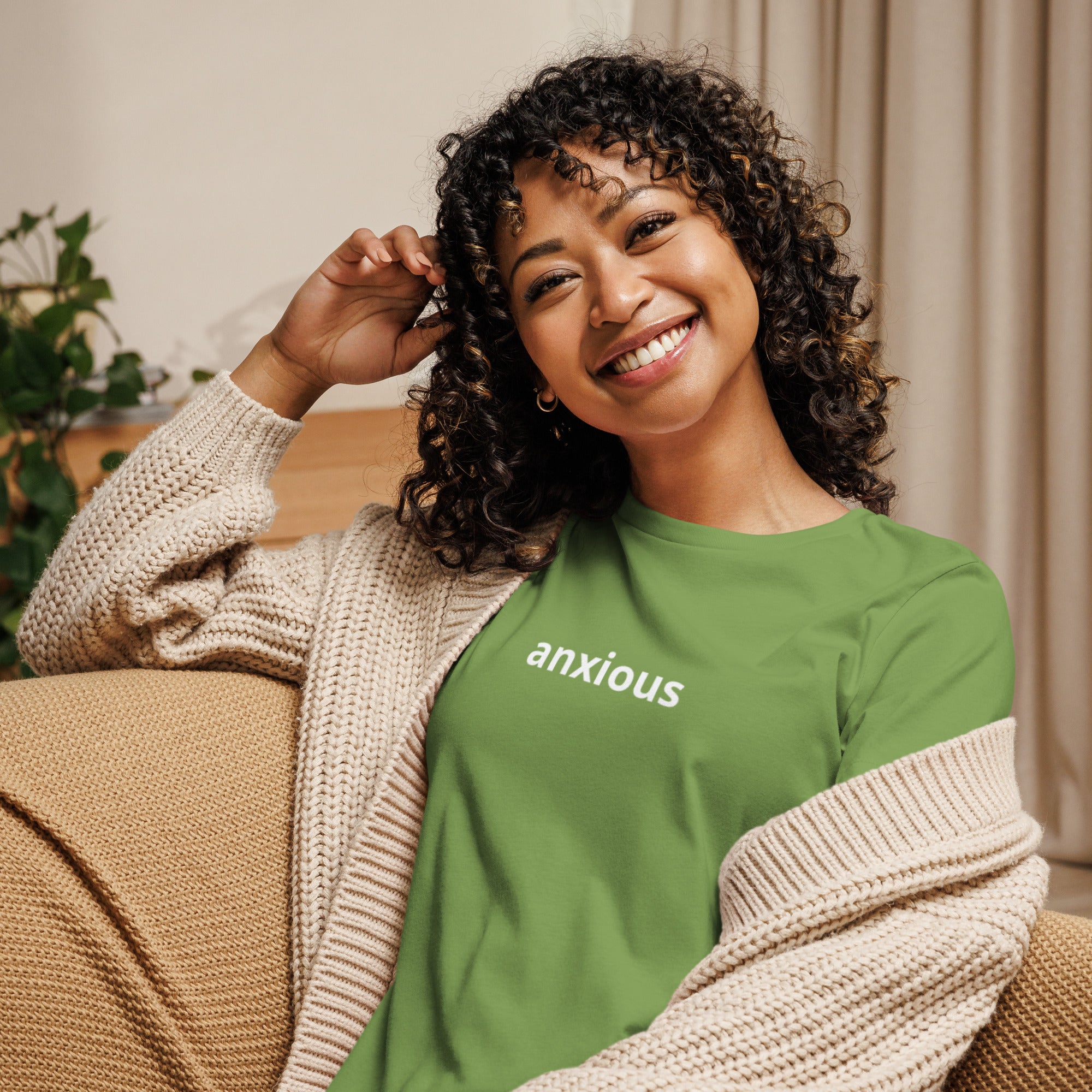 Women's anxious tee