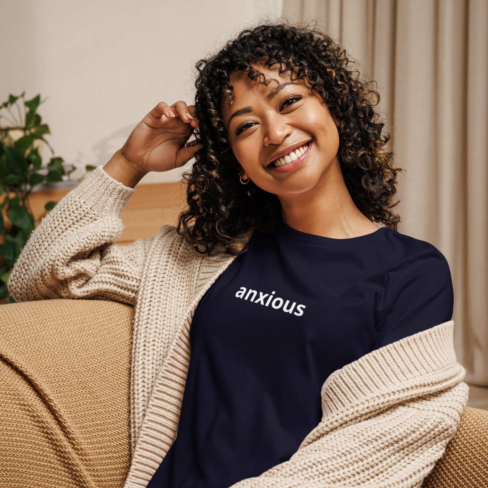 Women's anxious tee
