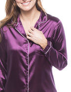 Women's Satin Pajama/Sleepwear Set pajama-sets La Vie Bien Women's Satin Pajama/Sleepwear Set