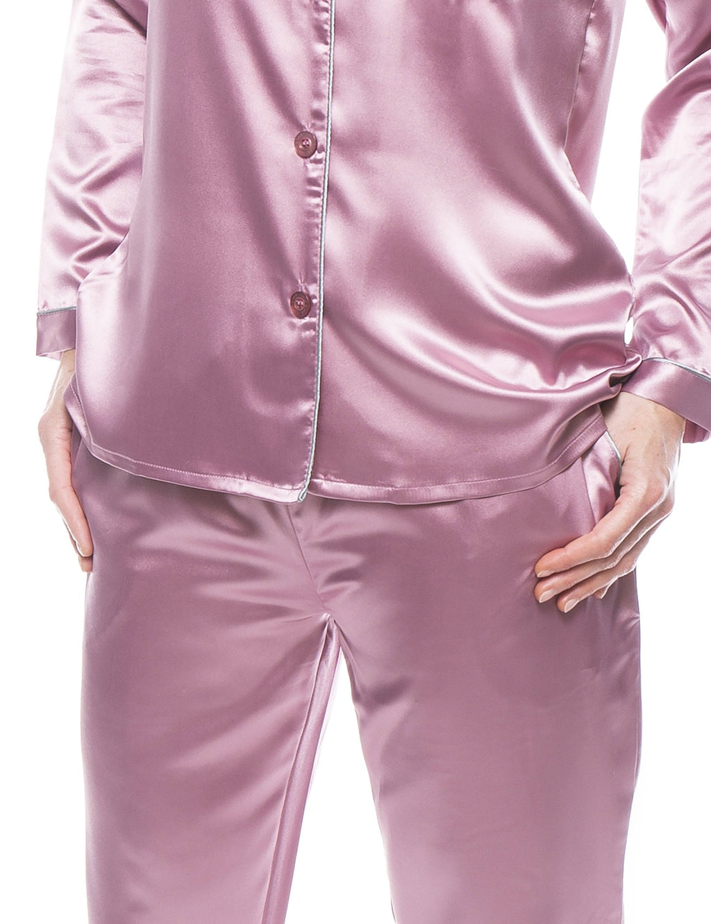 Women's Satin Pajama/Sleepwear Set pajama-sets La Vie Bien Women's Satin Pajama/Sleepwear Set