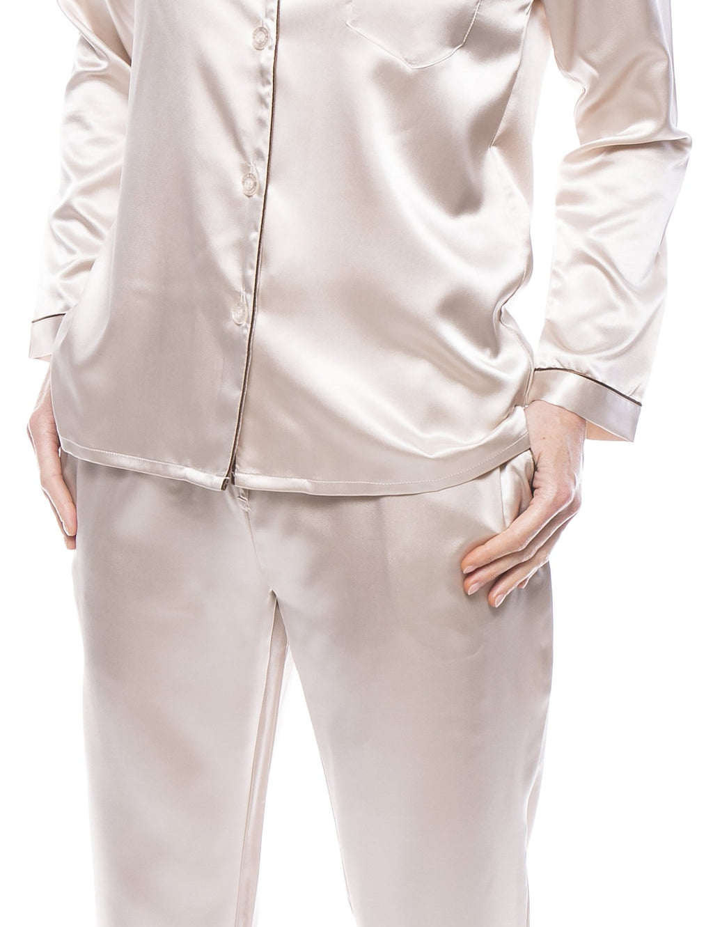 Women's Satin Pajama/Sleepwear Set pajama-sets La Vie Bien Women's Satin Pajama/Sleepwear Set
