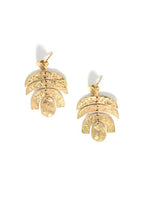 Wonder Hammered Brass Earrings by Fair Anita