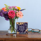 Wonderful Sister And Amazing Friend Block Sign | Square Wall Desk Art Display | 4" x 4" Decor La Vie Bien Wonderful Sister And Amazing Friend Block Sign | Square Wall Desk Art Display | 4" x 4"