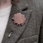 Wood Brooch | Starburst Cloud Brooch La Vie Bien Wood Brooch | Starburst Cloud