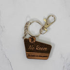 Wood Keychain | No Hate Trail - Sign Keychains La Vie Bien Wood Keychain | No Hate Trail - Sign