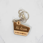 Wood Keychain | No Hate Trail - Sign Keychains La Vie Bien Wood Keychain | No Hate Trail - Sign