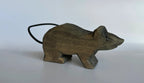 Wood Rat Figurine by PoppyBabyCo