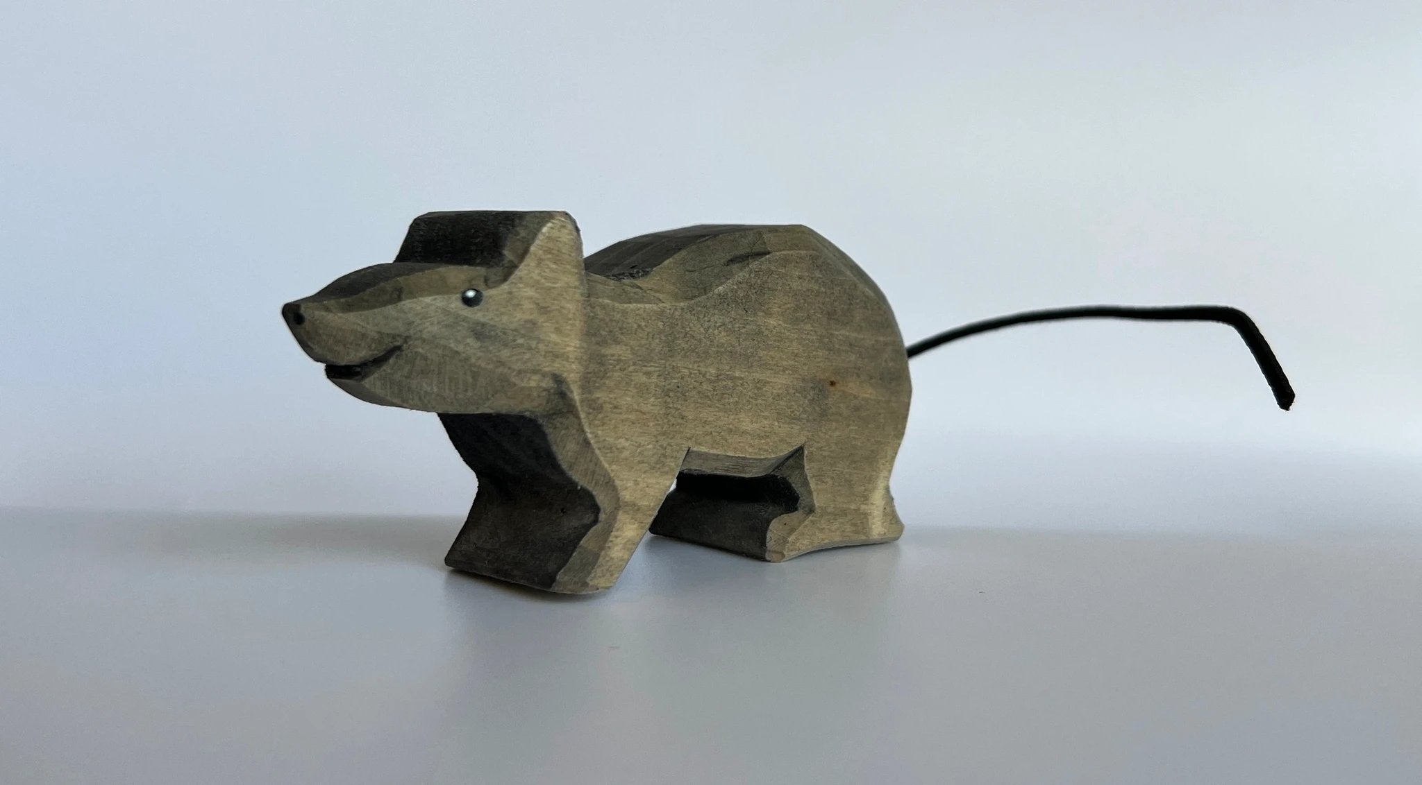 Wood Rat Figurine by PoppyBabyCo