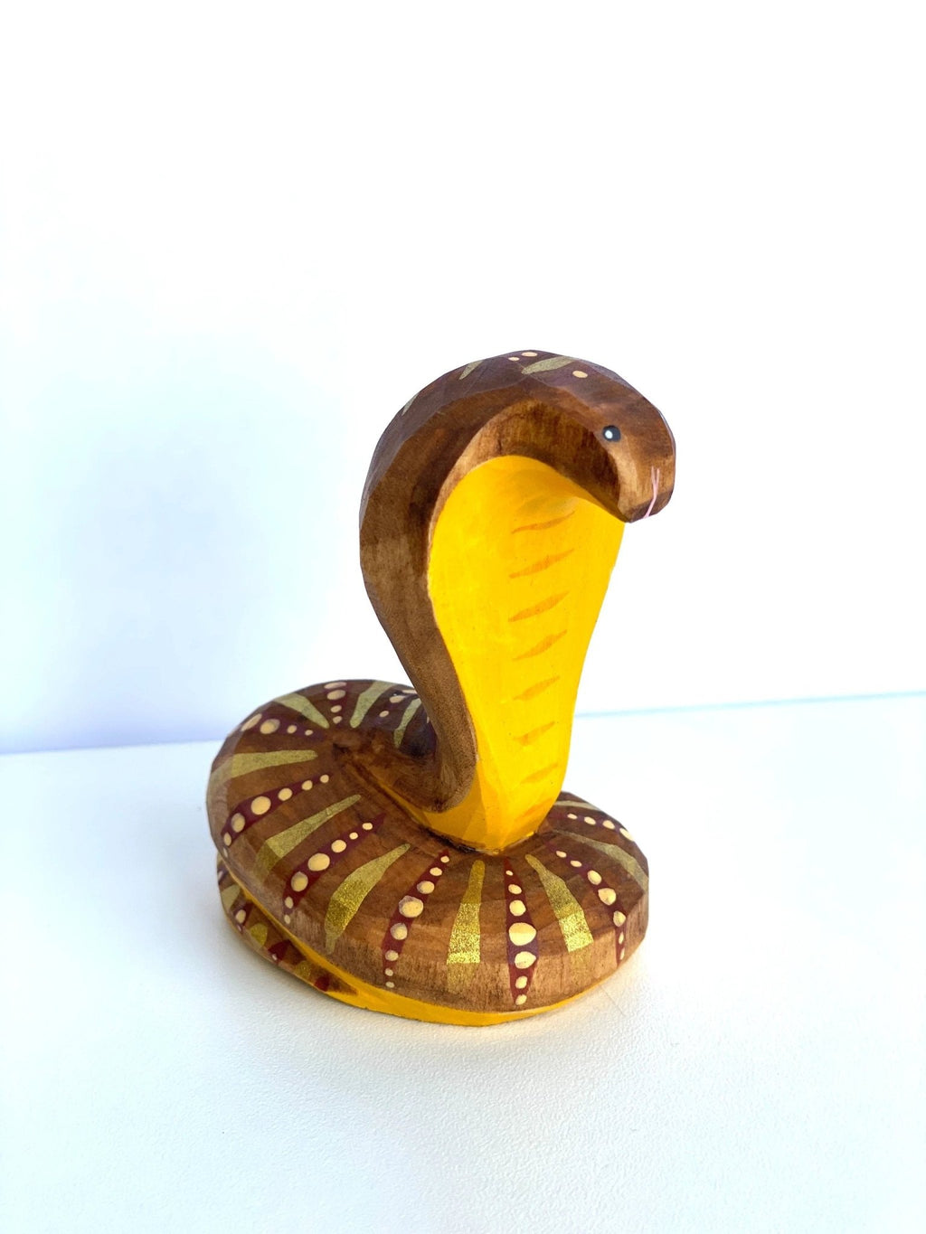 Wood Snake Cobra toy by PoppyBabyCo