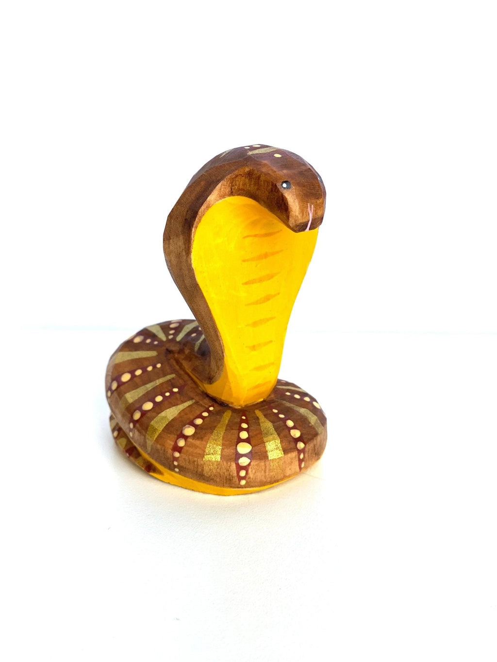 Wood Snake Cobra toy by PoppyBabyCo