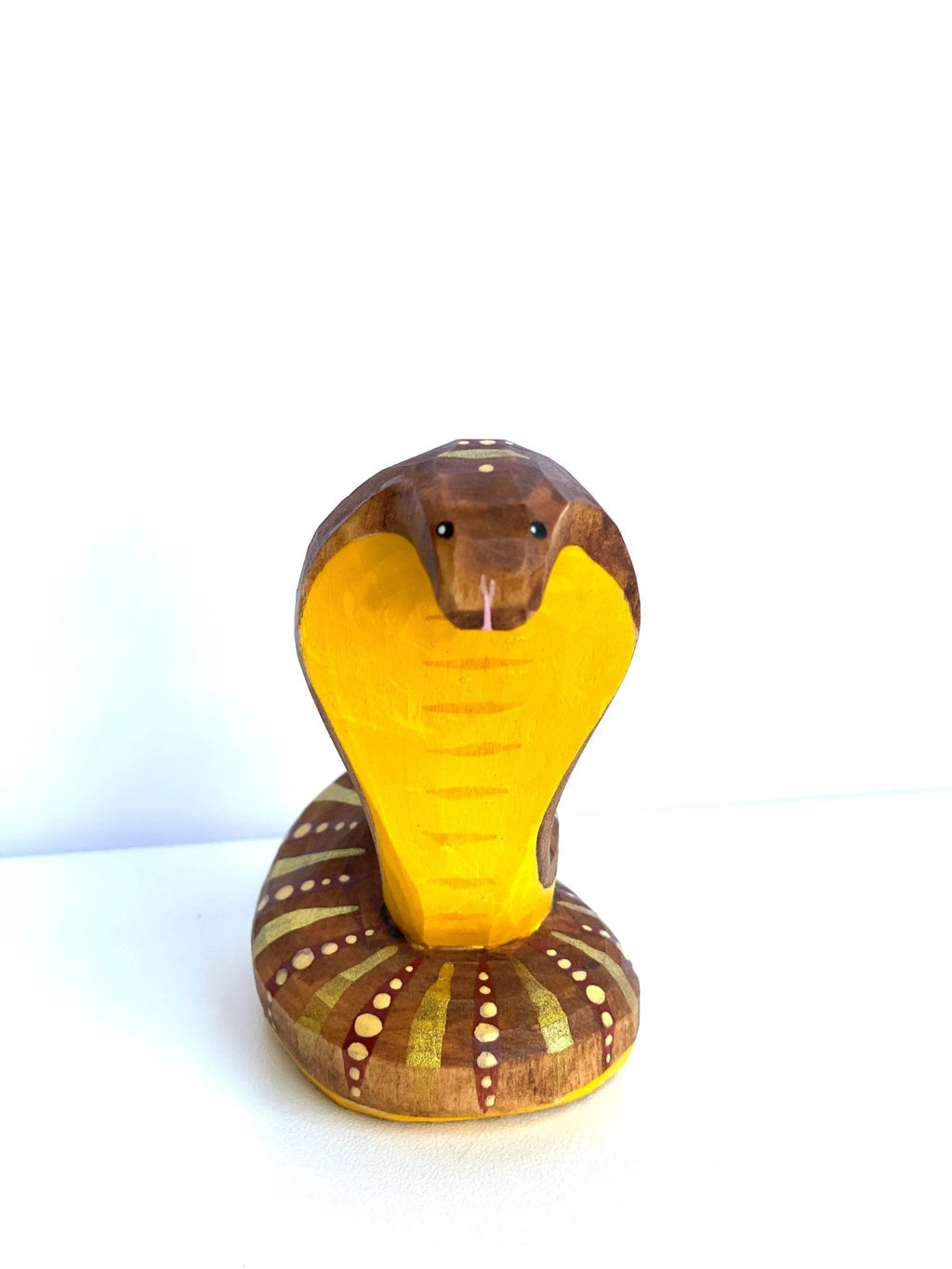 Wood Snake Cobra toy by PoppyBabyCo