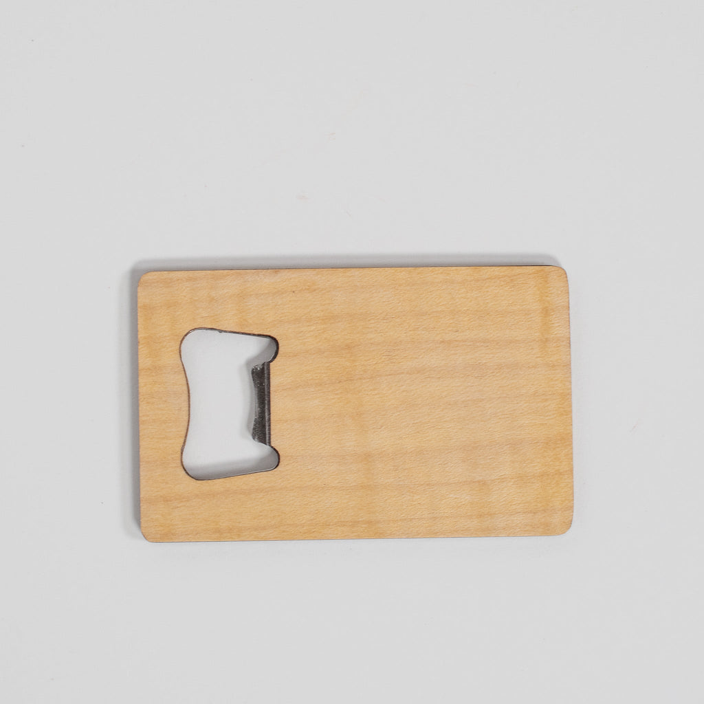 Wood Veneer Wallet Bottle Opener Bottle Opener La Vie Bien Wood Veneer Wallet Bottle Opener