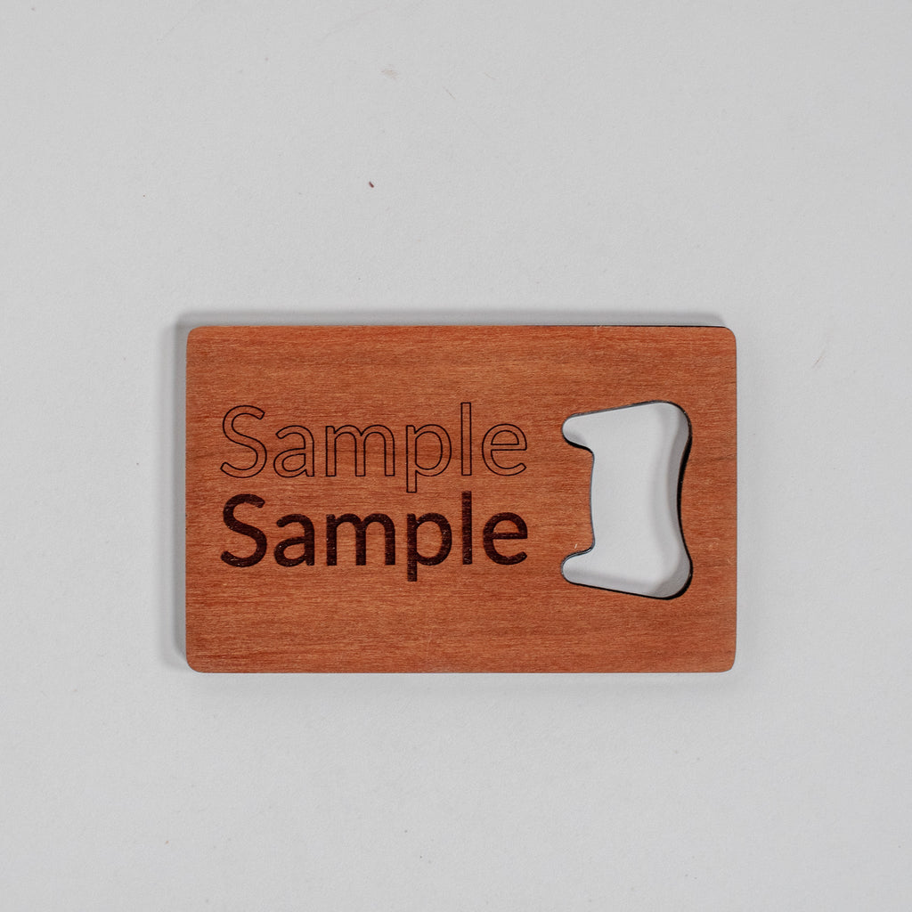 Wood Veneer Wallet Bottle Opener Bottle Opener La Vie Bien Wood Veneer Wallet Bottle Opener