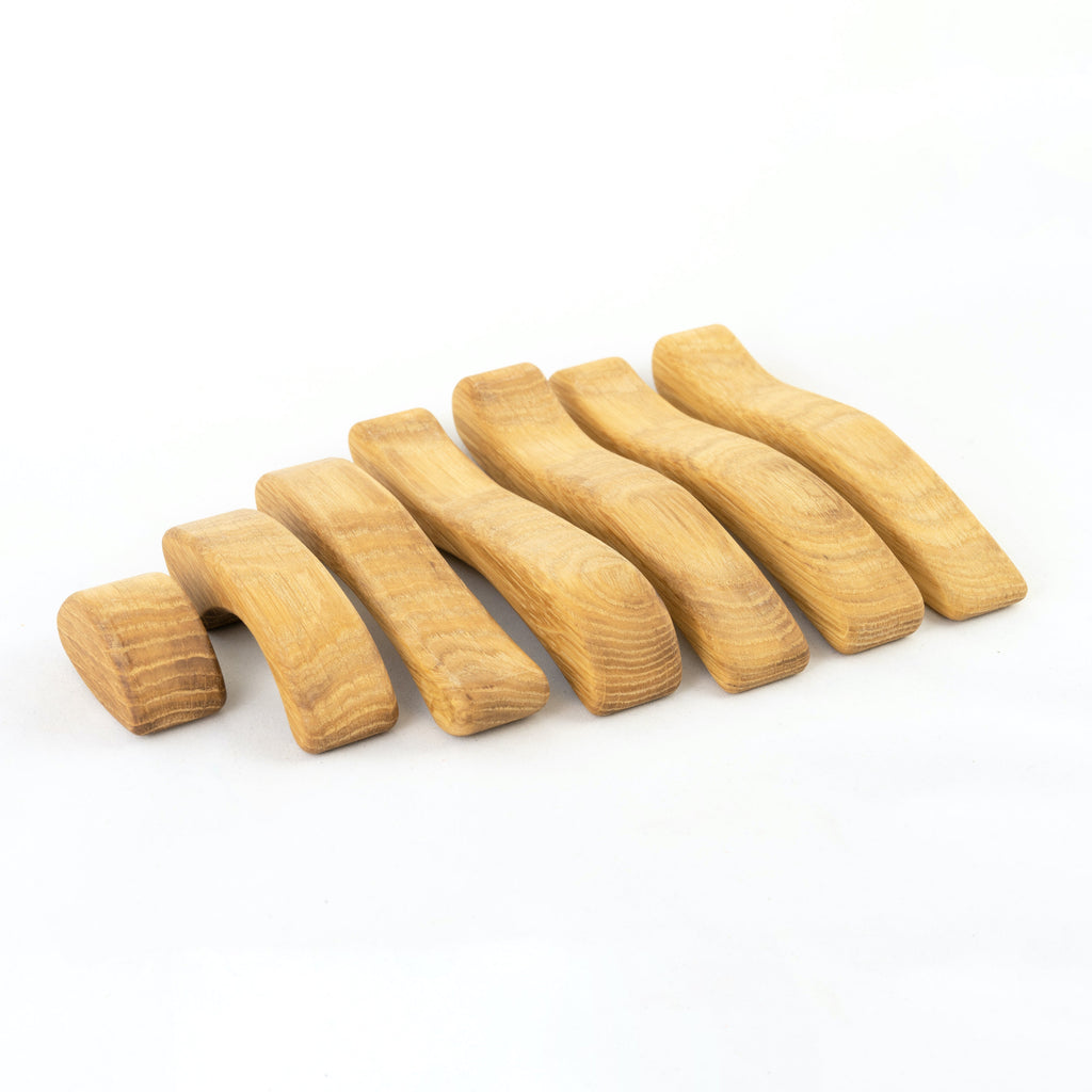 Natural Wood Stacking Toy
