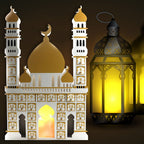 Wooden Arabic Castle Ramadan Countdown (MAC384)