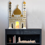Wooden Arabic Castle Ramadan Countdown (MAC384) La Vie Bien Wooden Arabic Castle Ramadan Countdown (MAC384)