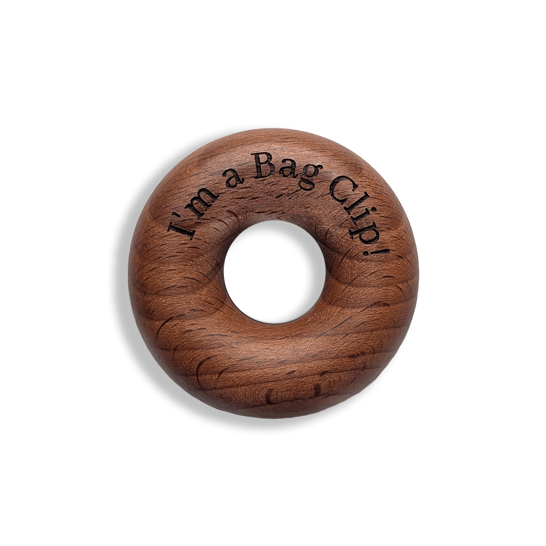 Wooden Bag Clip