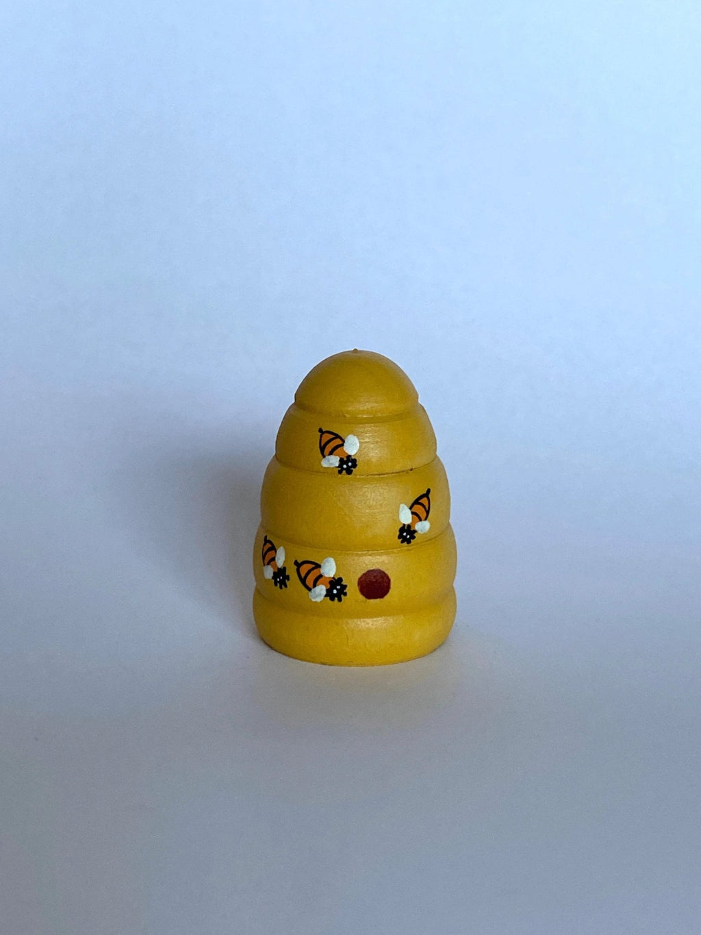 Wooden Beehive Figurine Toy by PoppyBabyCo