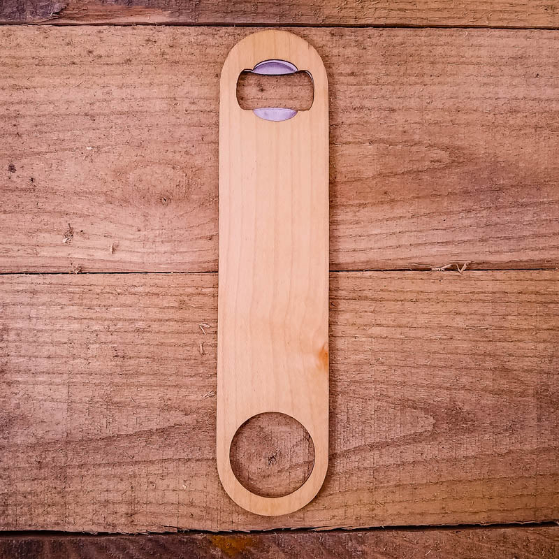 Wooden Bottle Opener | Handmade Speed Opener for Beer Lovers (full size) Bottle Opener La Vie Bien Wooden Bottle Opener | Handmade Speed Opener for Beer Lovers (full size)