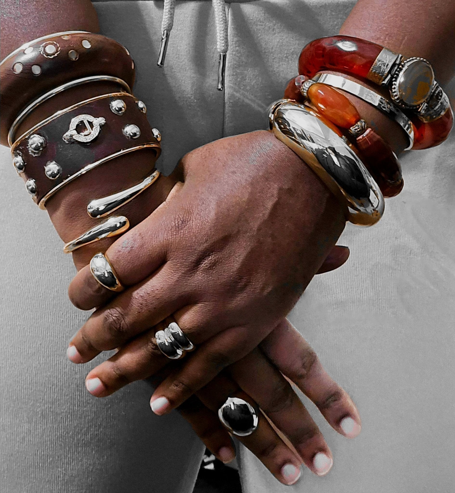 Wooden Bracelet Bangles by L.Signature Collection by L.Styles