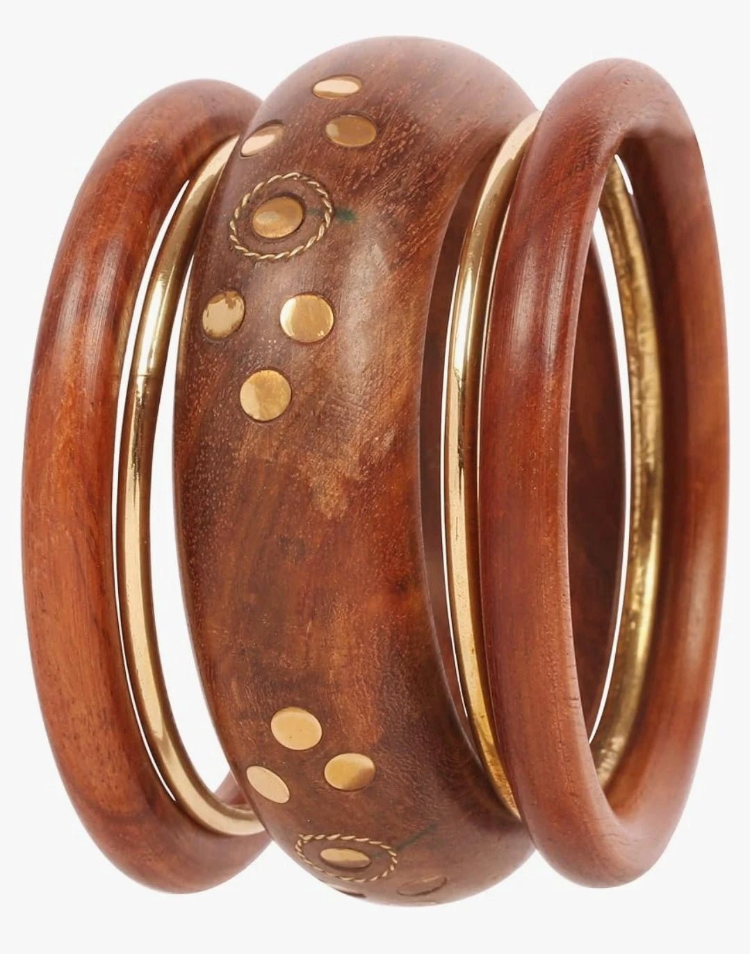 Wooden Bracelet Bangles by L.Signature Collection by L.Styles