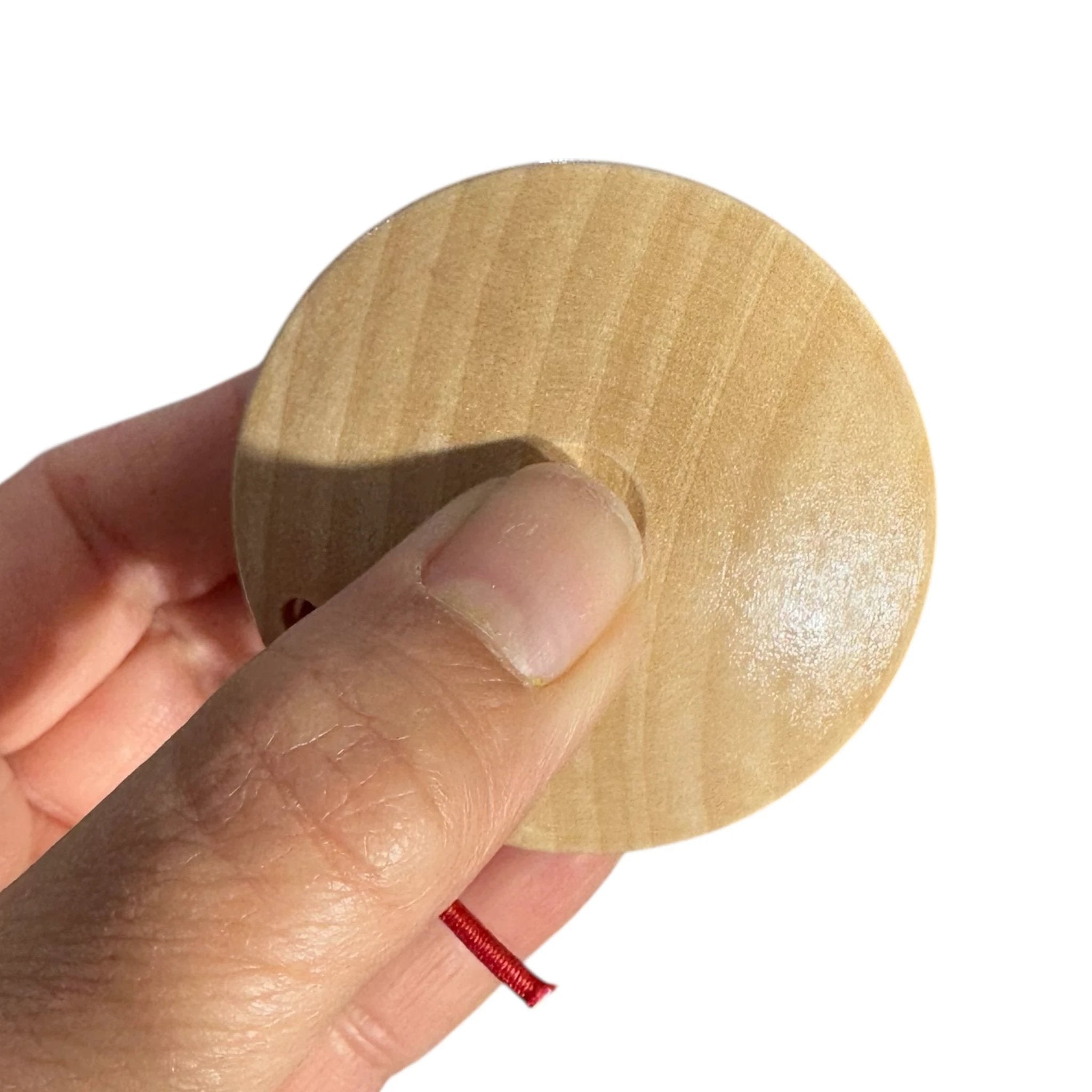 Wooden Castanet – Montessori Rhythm Instrument for Kids’ Music Learning by Music Frog Co