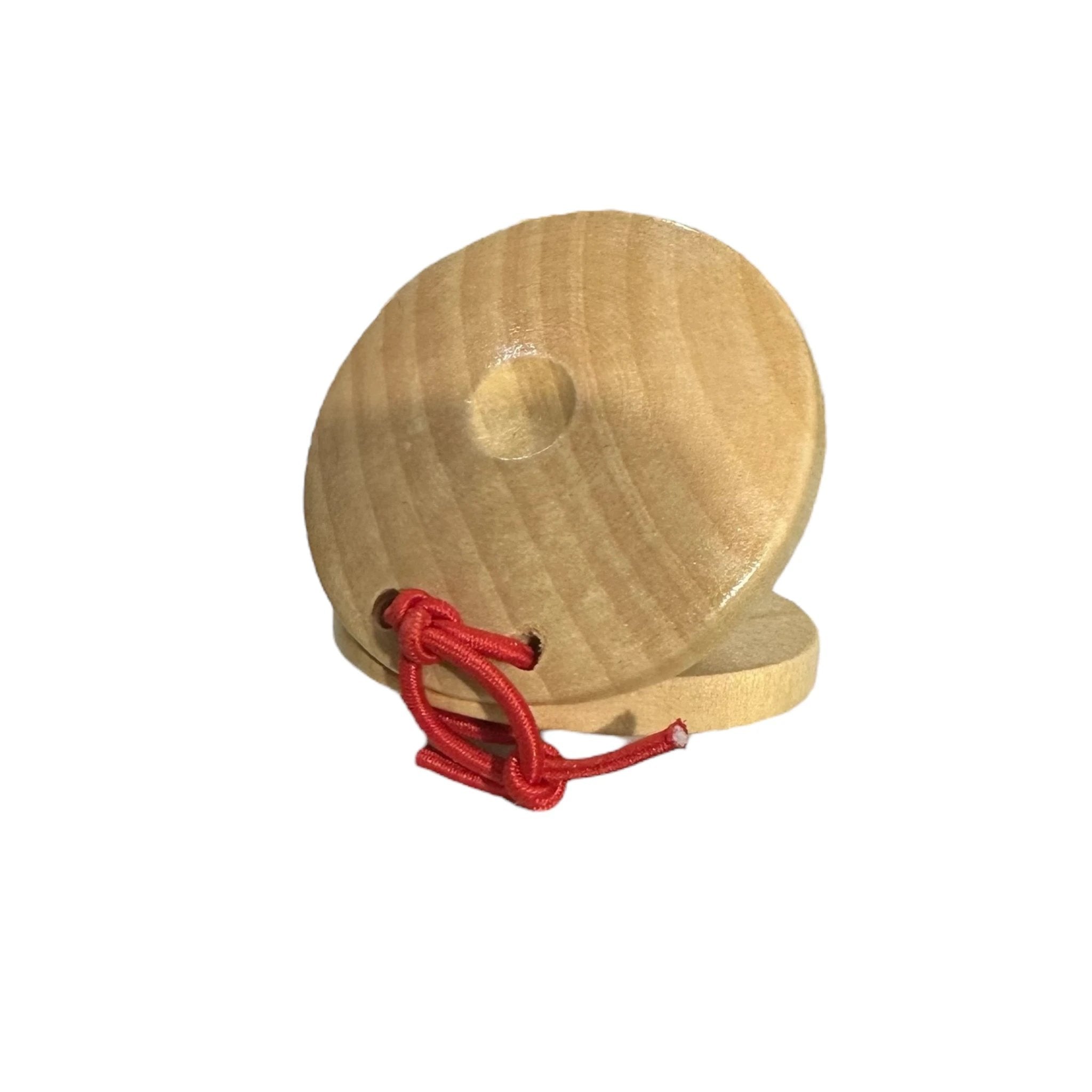 Wooden Castanet – Montessori Rhythm Instrument for Kids’ Music Learning by Music Frog Co