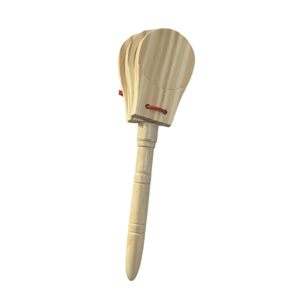 Wooden Clapper – Montessori Rhythm Instrument for Kids’ Music Learning by Music Frog Co