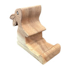 Wooden Cute Rabbit Phone Holder by Music Frog Co