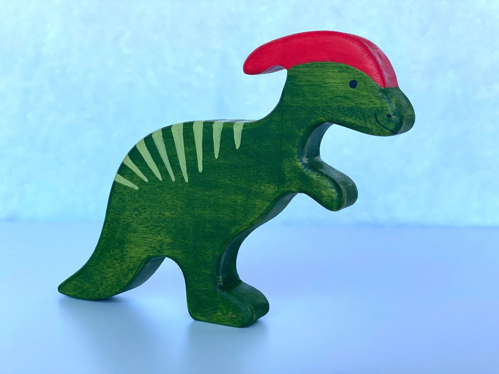 Wooden Dinosaur Set of 7 by PoppyBabyCo