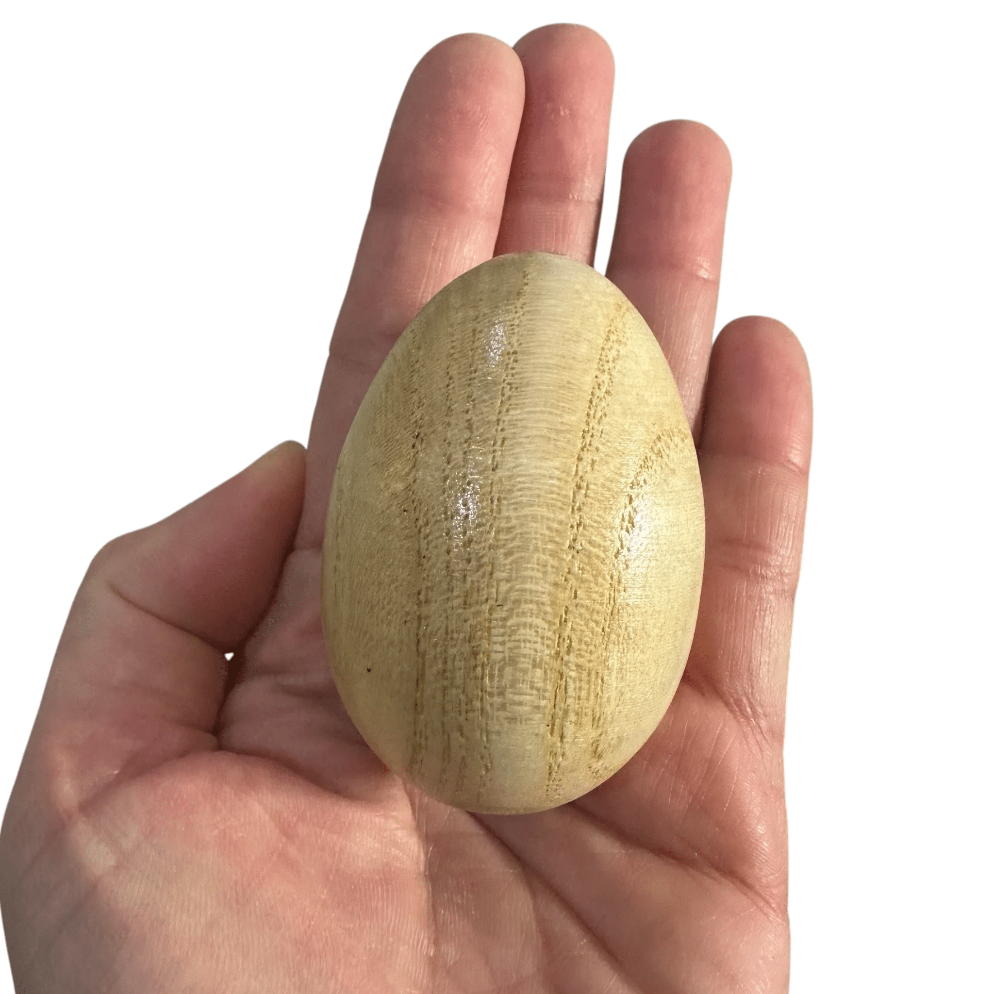 Wooden Egg Shakers – Natural Rhythm Eggs for Kids, Music Play & Eco Percussion by Music Frog Co