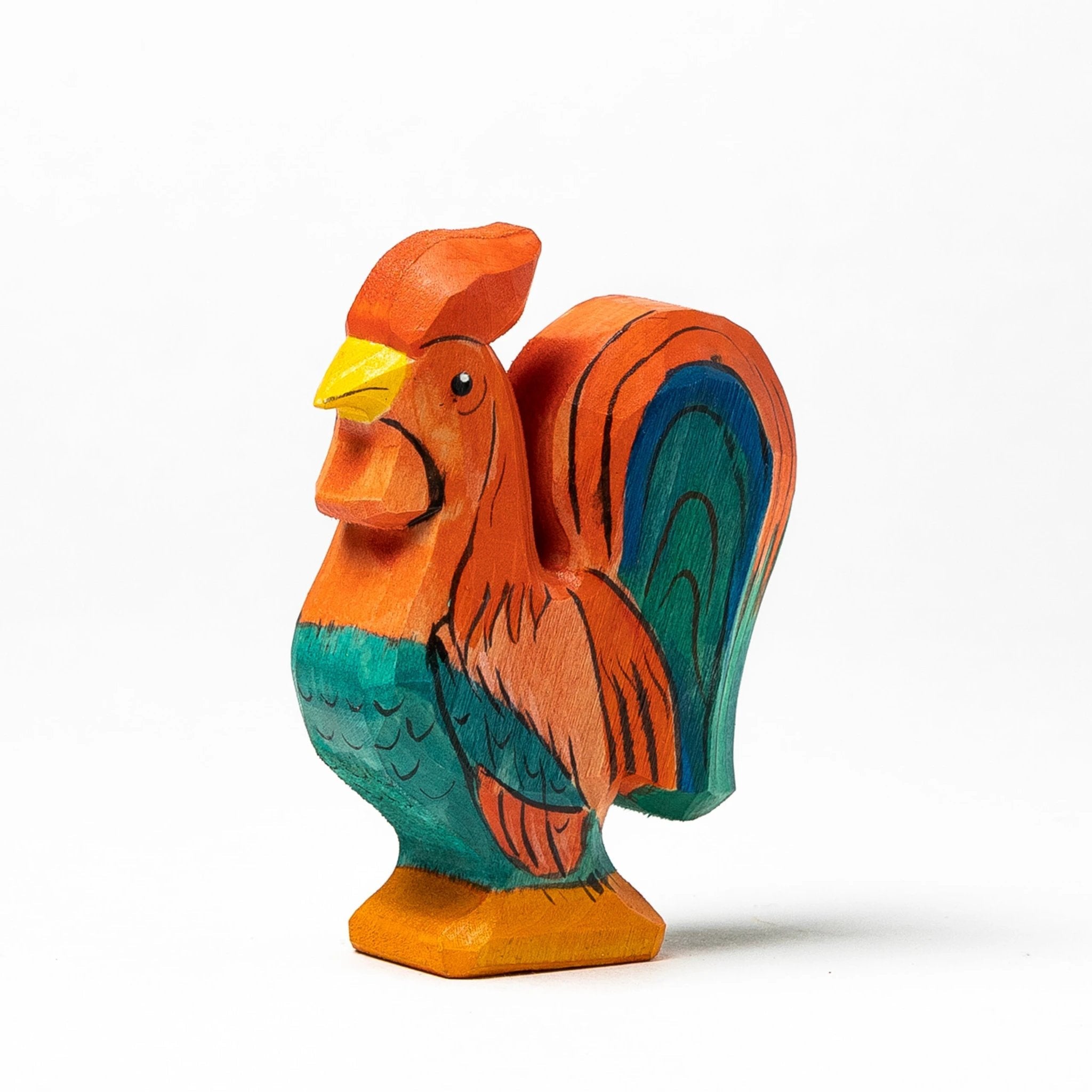 Wooden Farm Animal Toys by PoppyBabyCo