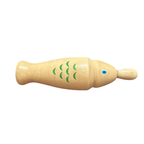 wooden-fish-guiro-hand-percussion-instrument-with-mallet by Music Frog Co