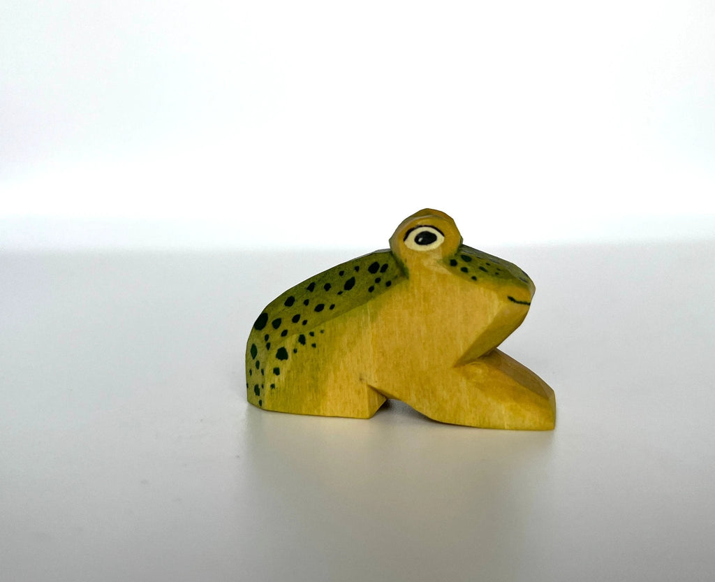 Wooden Frog Toy by PoppyBabyCo