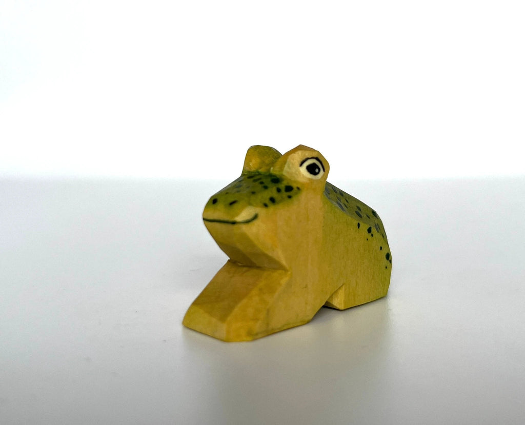Wooden Frog Toy by PoppyBabyCo