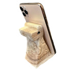 Wooden Giraffe Phone Holder by Music Frog Co