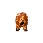 Wooden Giraffe Shelf Figurine Decoration by Music Frog Co