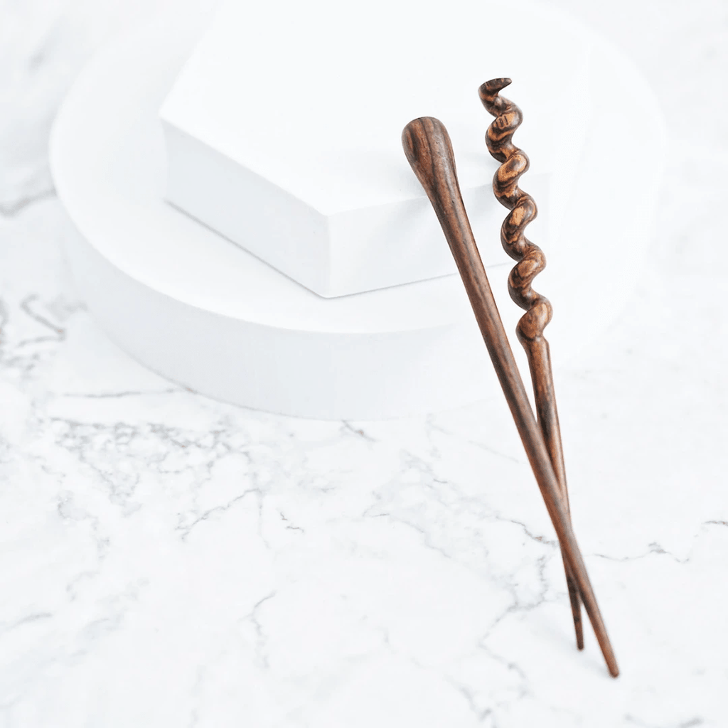 Wooden Hair Stick by Upavim Crafts